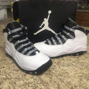 Steel Jordan retro 10